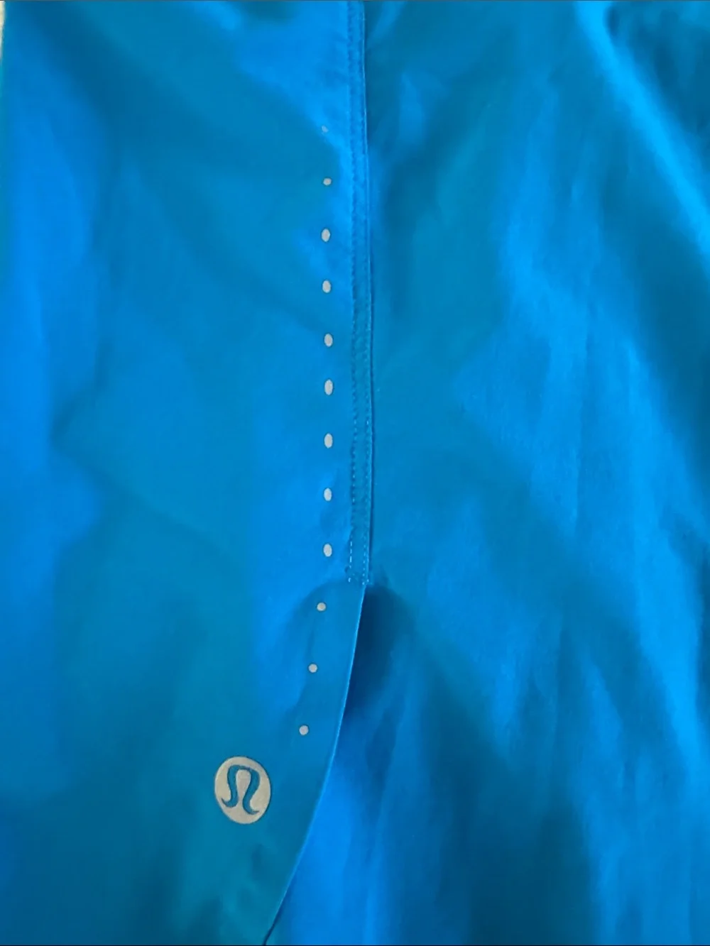 lululemon athletica Vibrant Blue High-Neck Performance Tank